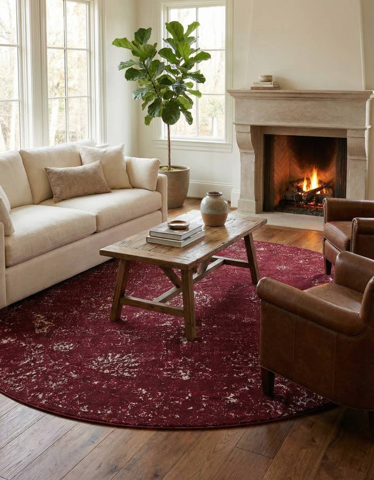 Detail image of 7' x 7' Monte Carlo Round Rug