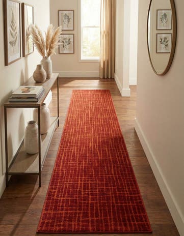 2' 7 x 12' Textura Designer Runner Rug