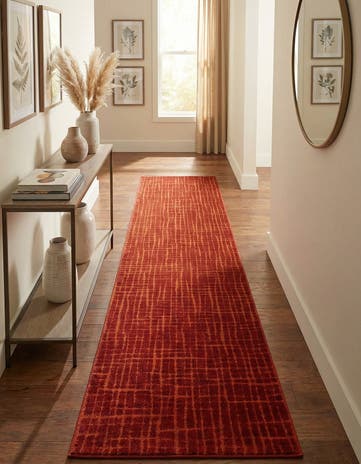 2' 7 x 12' Textura Designer Runner Rug