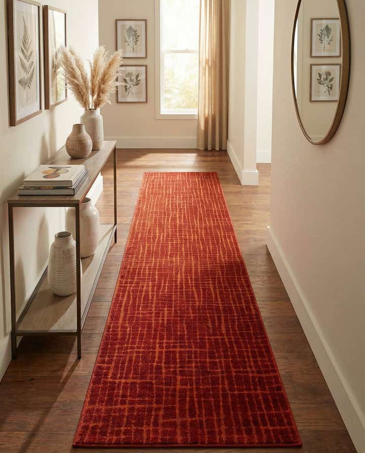 2' 7 x 12' Textura Designer Runner Rug
