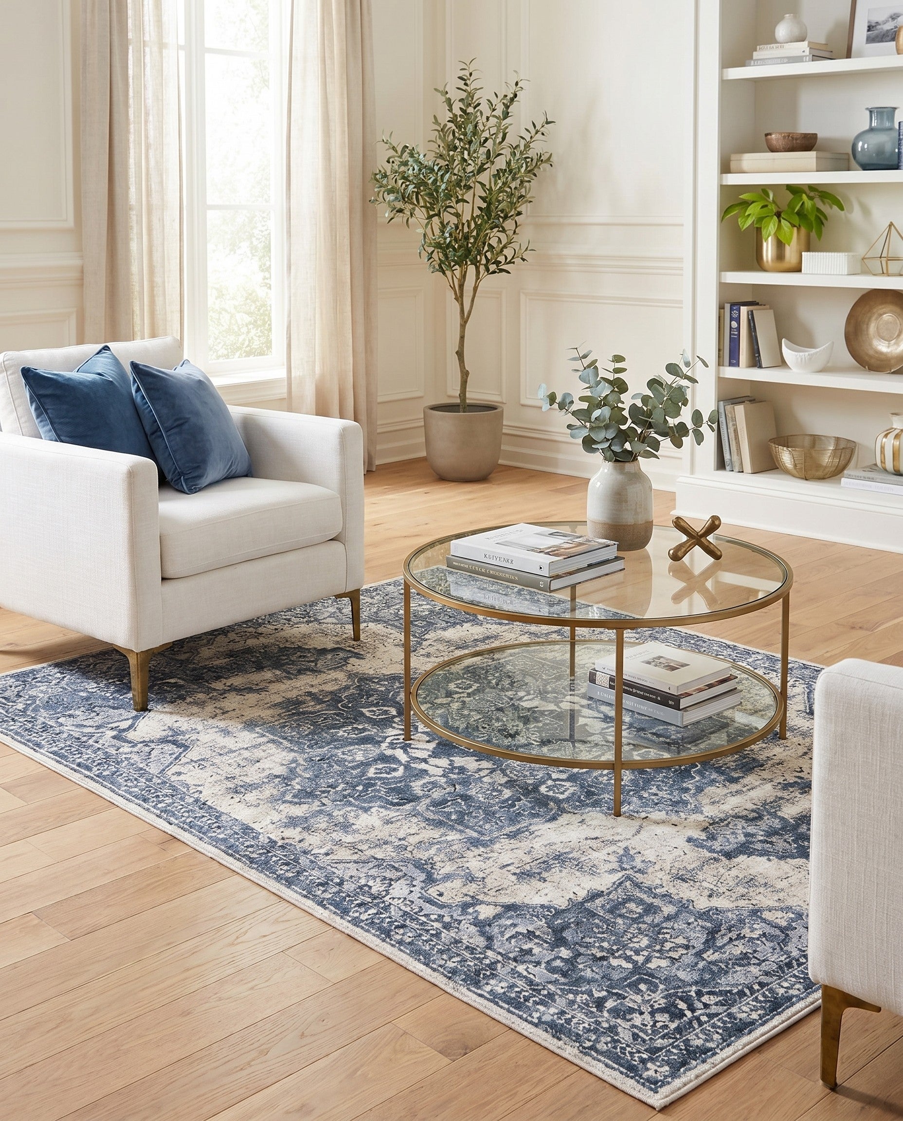 Ivory Eliza Rug