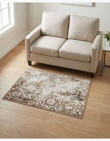 Brown Monte Carlo Rug