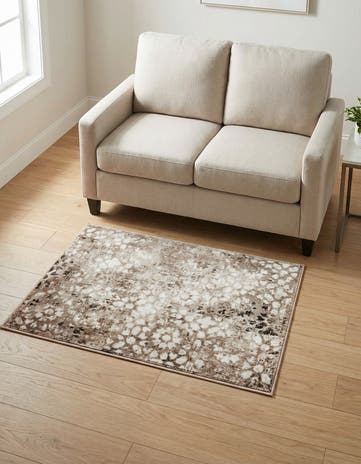 Brown Monte Carlo Rug