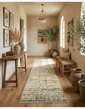 4' x 13' 10 Hand Knotted Moroccan Wool Runner Rug