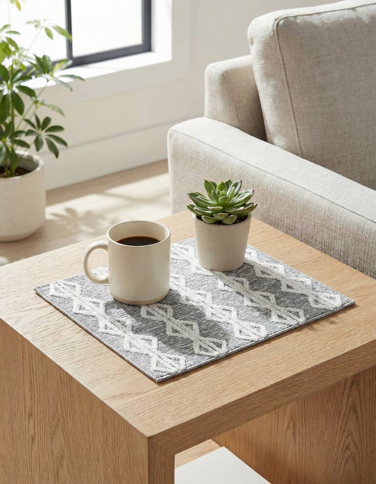 Detail image of 1' 3 x 1' 4 Sabrina Soto Casa Palma Sample Rug