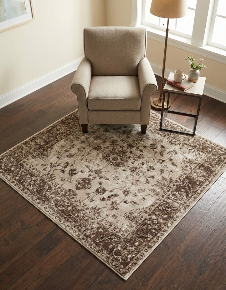 4' x 4' Nepal Square Rug