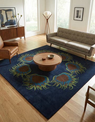 7' 6 x 7' 6 Luna Wool Square Rug