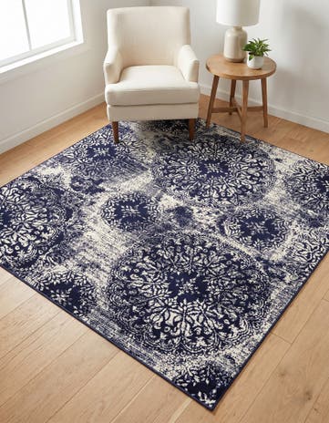 6' x 6' Monte Carlo Square Rug