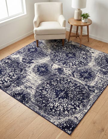6' x 6' Monte Carlo Square Rug