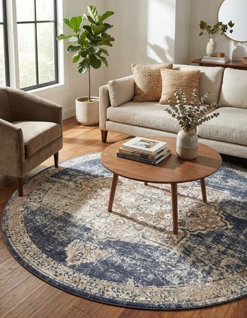 7' 10 x 7' 10 Eliza Round Rug