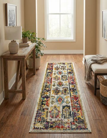 Ivory Madeline Runner Rug