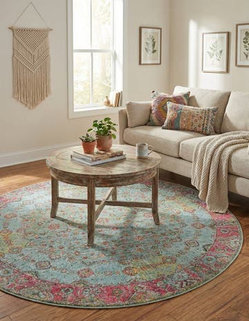 5' 5 x 5' 5 Havana Round Rug