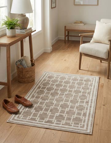 Jill Zarin Beige Metropolitan Uptown Rug