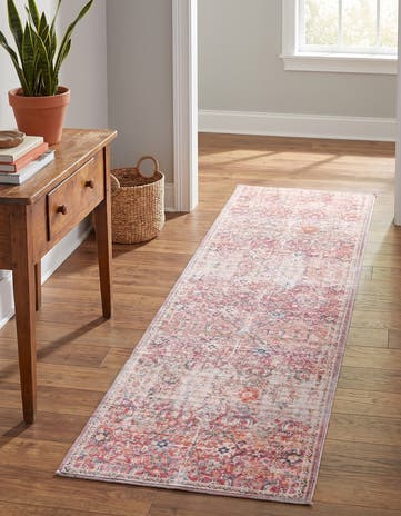 2' x 8' Washable Nostalgia Runner Rug