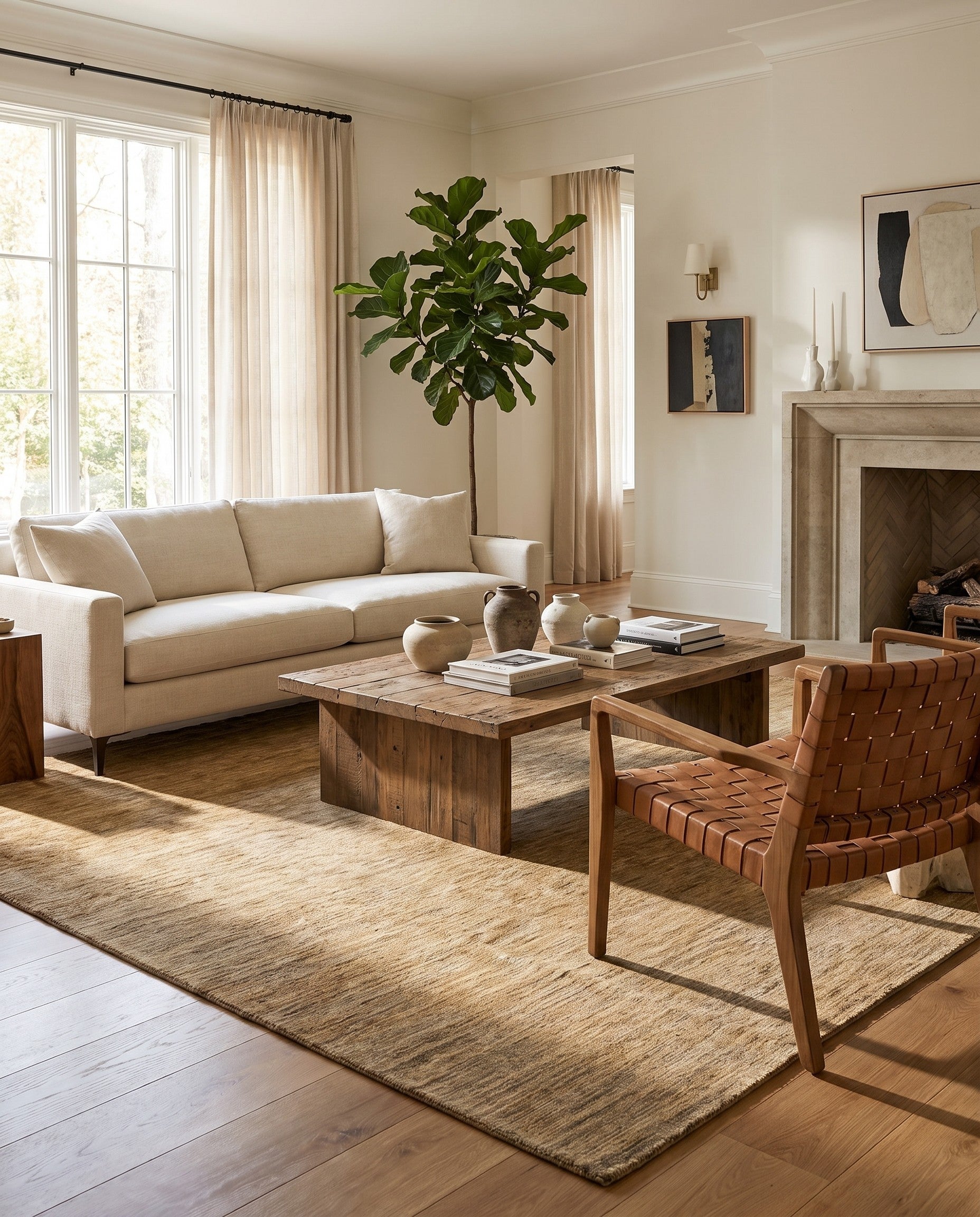 8' 3 x 11' 1 Hand Knotted Ziegler Modern Rug