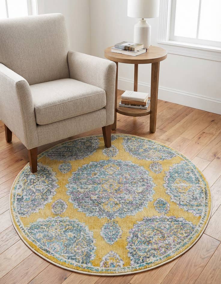 Detail image of 3' 3 x 3' 3 Paragon Round Rug