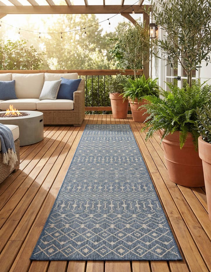 2' 7 x 14' Easy-Clean Lattice Indoor / Outdoo...