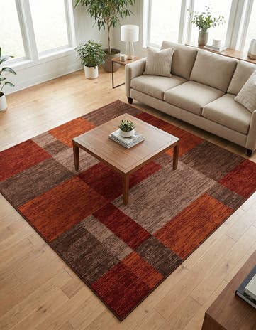 7' 10 x 7' 10 Equinox Square Rug