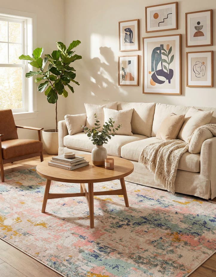 5' x 8' Lotus Rug