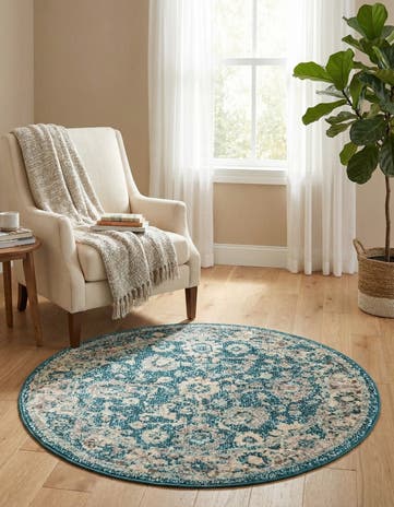 3' x 3' Madeline Round Rug