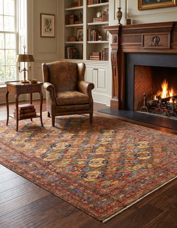 6' 9 x 9' 4 Hand Knotted Ariana Ziegler Rug