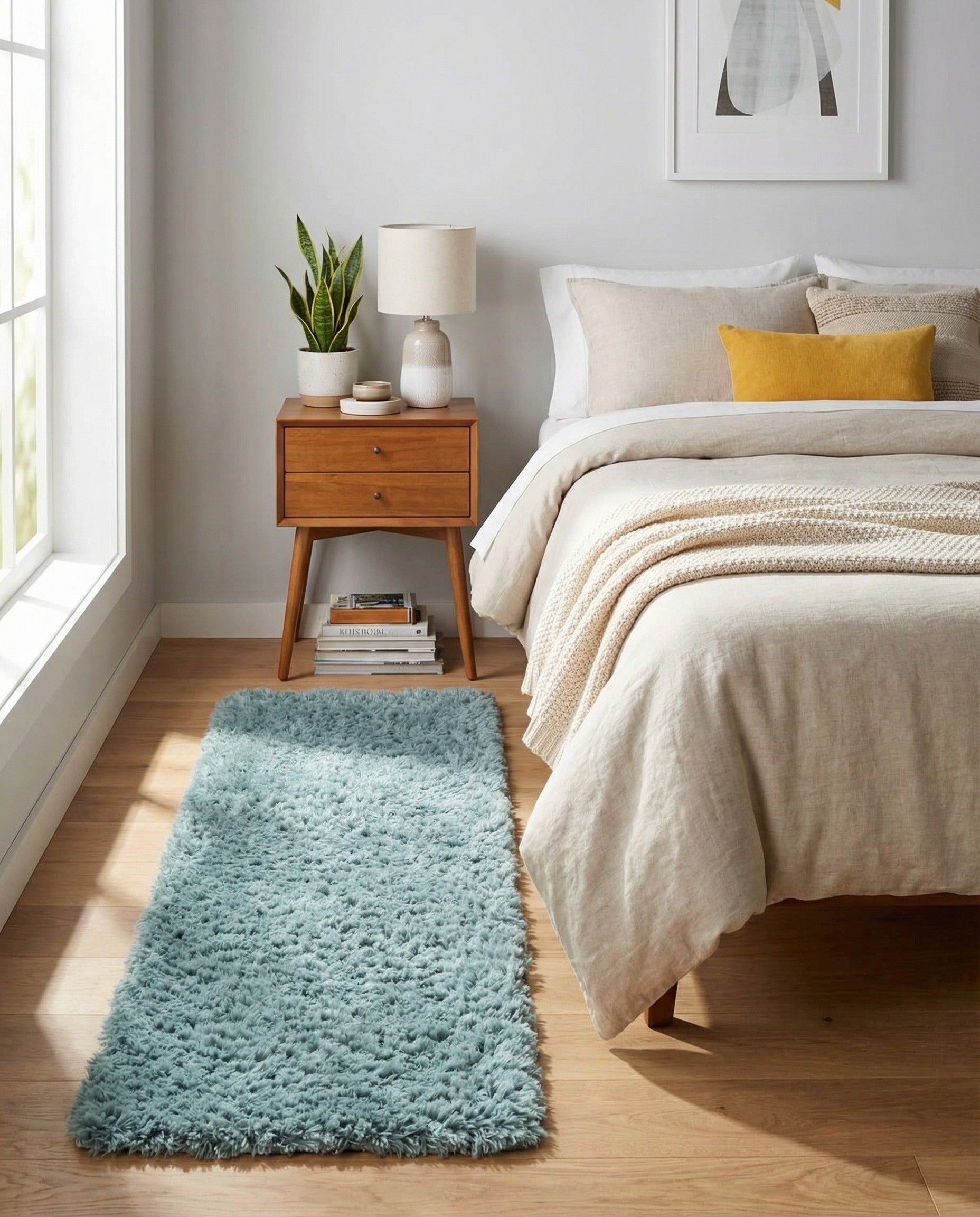 2' x 6' 5 Infinity Shag Runner Rug