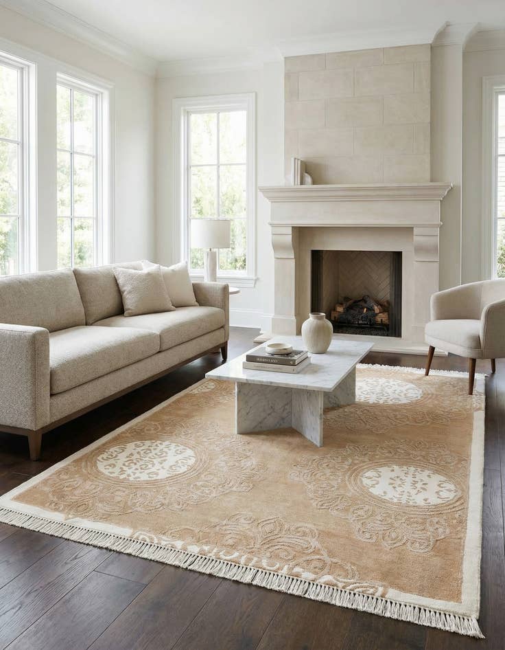 Detail image of 4' 1 x 6' 2 Darya Rug