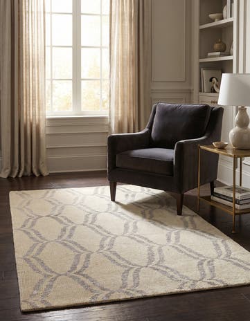 3' 9 x 6' Hand Knotted Darya Rug