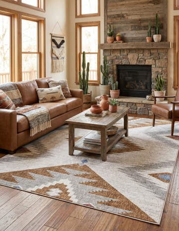 7' 10 x 10' Eco Southwestern Rug