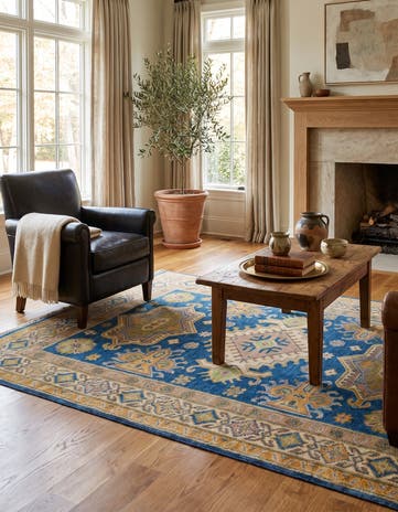 4' 1 x 5' 10 Hand Knotted Kazak Rug