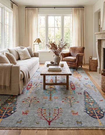6' x 7' 10 Hand Knotted Ariana Rug
