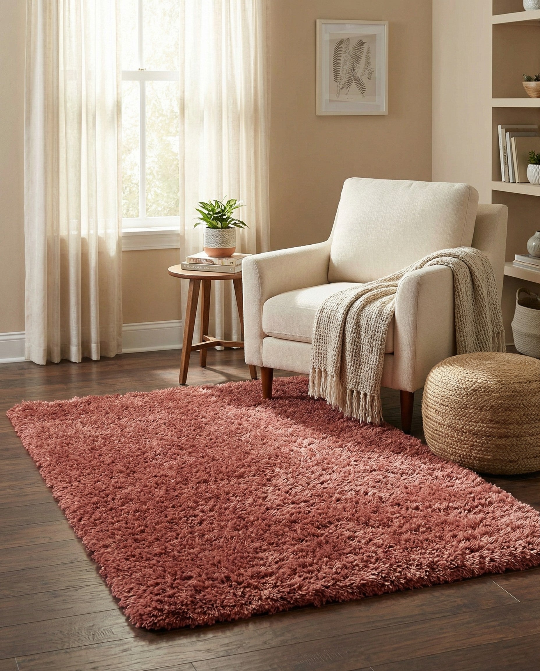 3' 3 x 5' 3 Infinity Shag Rug