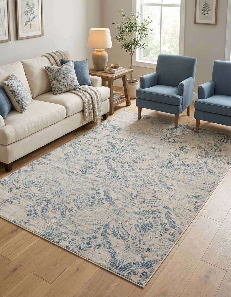 Detail image of 5' x 8' Victoria Rug