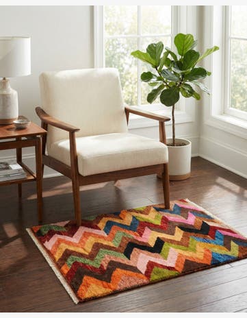 2' 9 x 3' 11 Hand Knotted Balouch Wool Rug