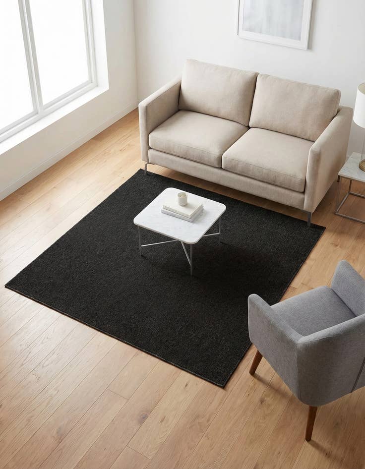 Detail image of 5' 3 x 5' 3 Everyday Solid Square Rug