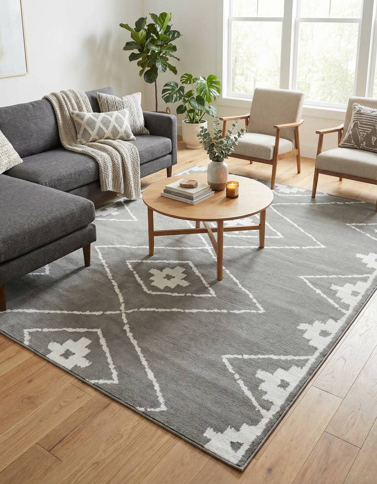 Detail image of  10' x 10' Oslo Square Rug