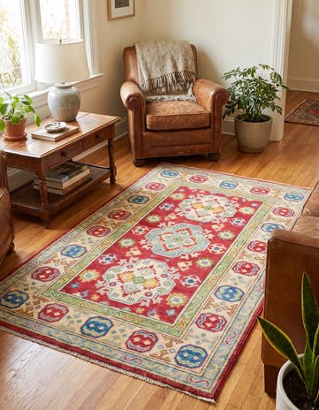 3' 1 x 5' Hand Knotted Kazak Rug