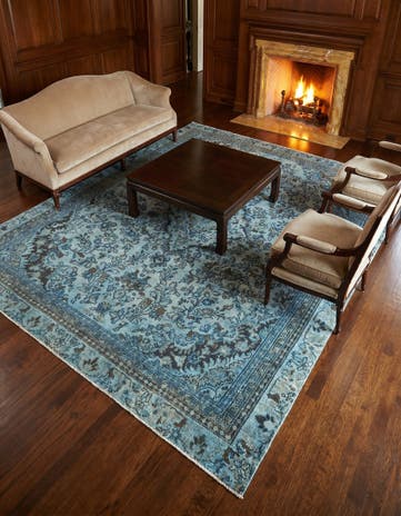10' 7 x 10' 7 Vintage Royal Square Rug