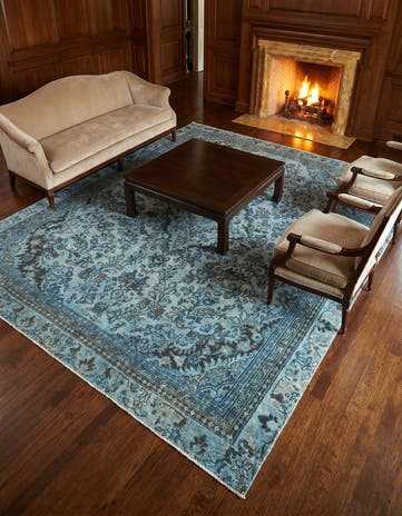 10' 7 x 10' 7 Vintage Royal Square Rug