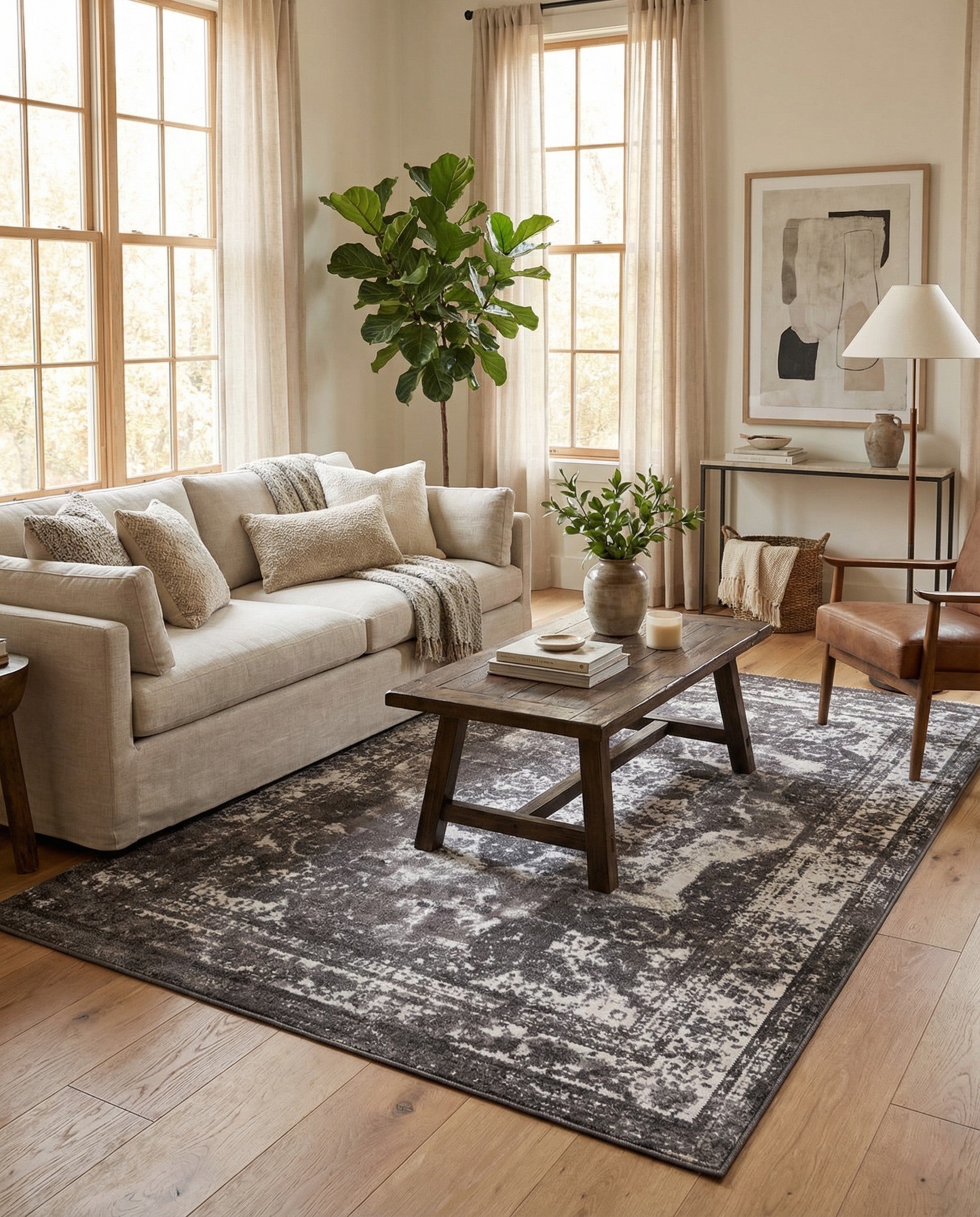 Primary image  7' x 10' Monte Carlo Rug With Pad Bundle