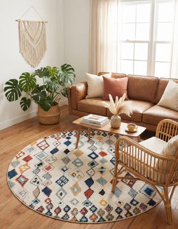 Morocco Round Rug