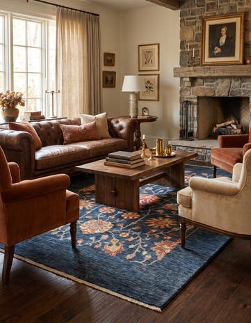 5' 9 x 8' 2 Hand Knotted Ariana Ziegler Rug