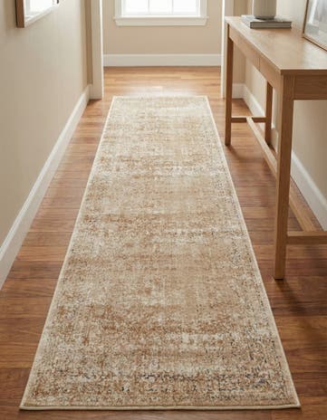 Beige Villa Runner Rug