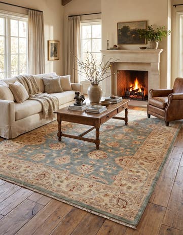200cm x 300cm Hand Knotted Ziegler Rug
