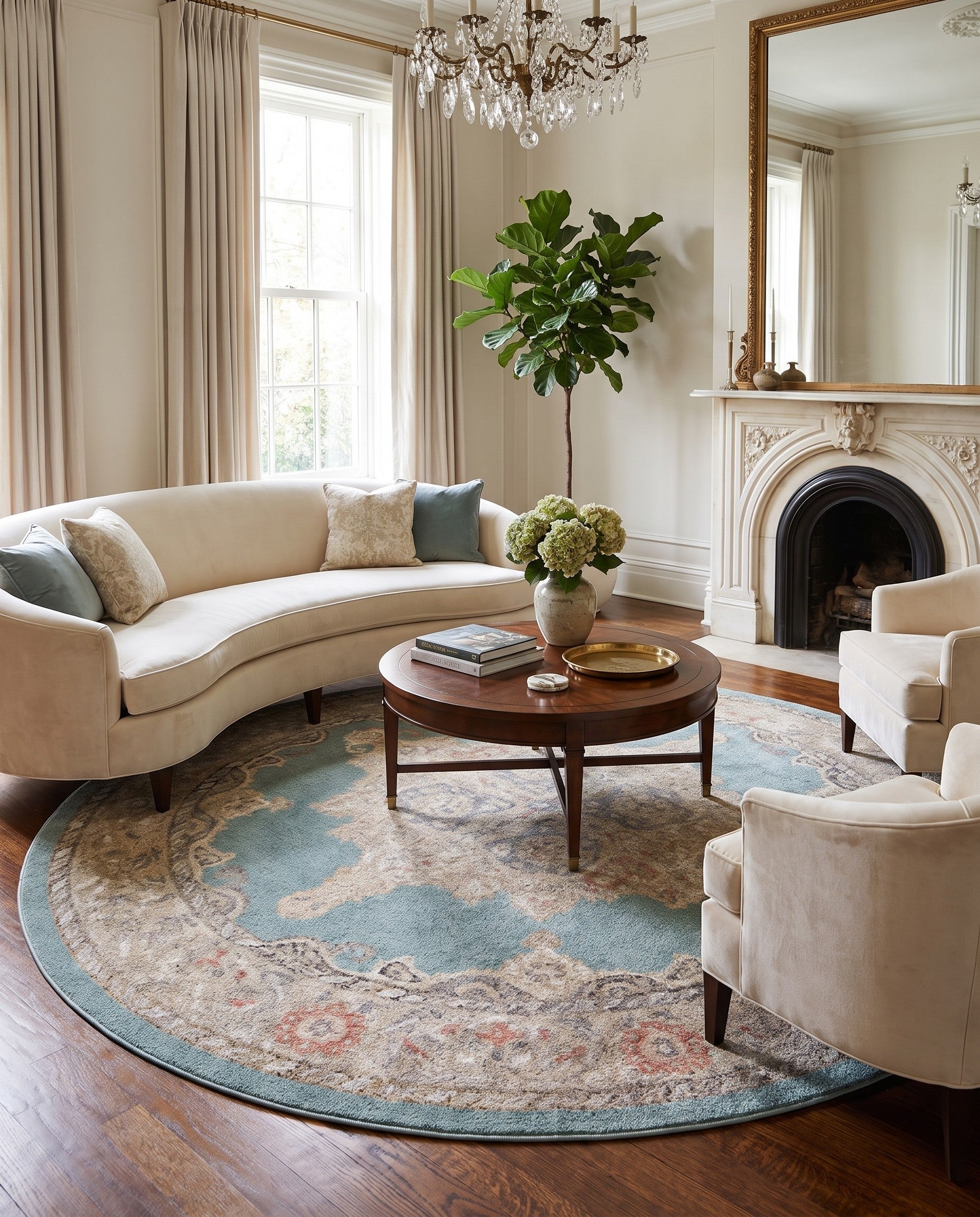 305cm x 305cm Parker Round Rug