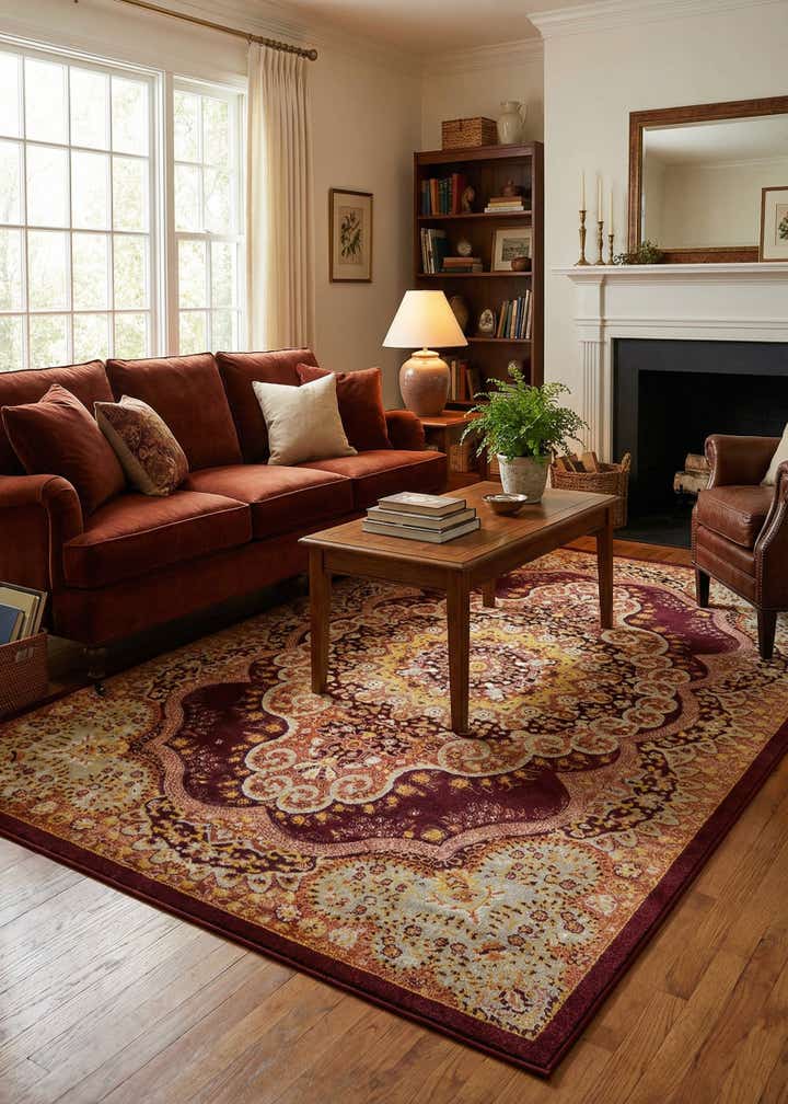 6' x 9' Kamala Washable Rug