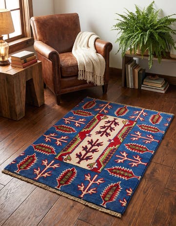 2' 1 x 3' Hand Knotted Kazak Rug