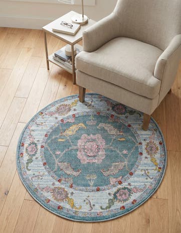 3' 3 x 3' 3 Paragon Round Rug