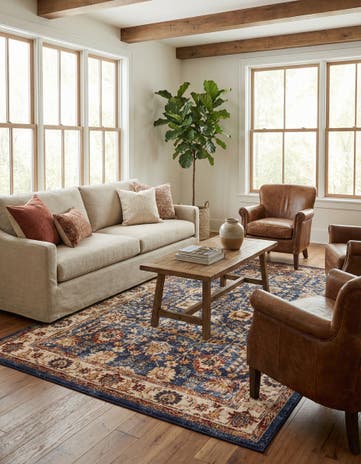 Light Blue Eden Rug