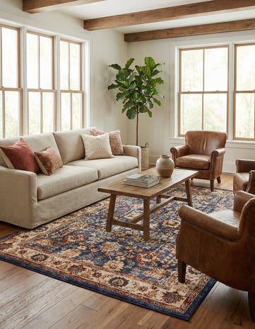 Light Blue Eden Rug